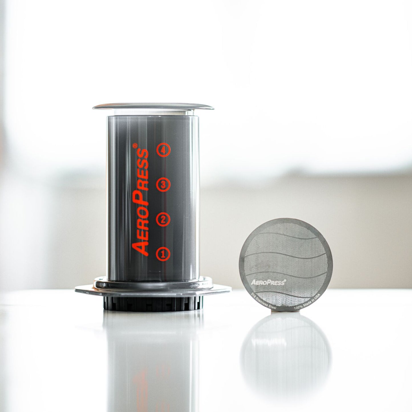Aeropress Edelstahl-Filter