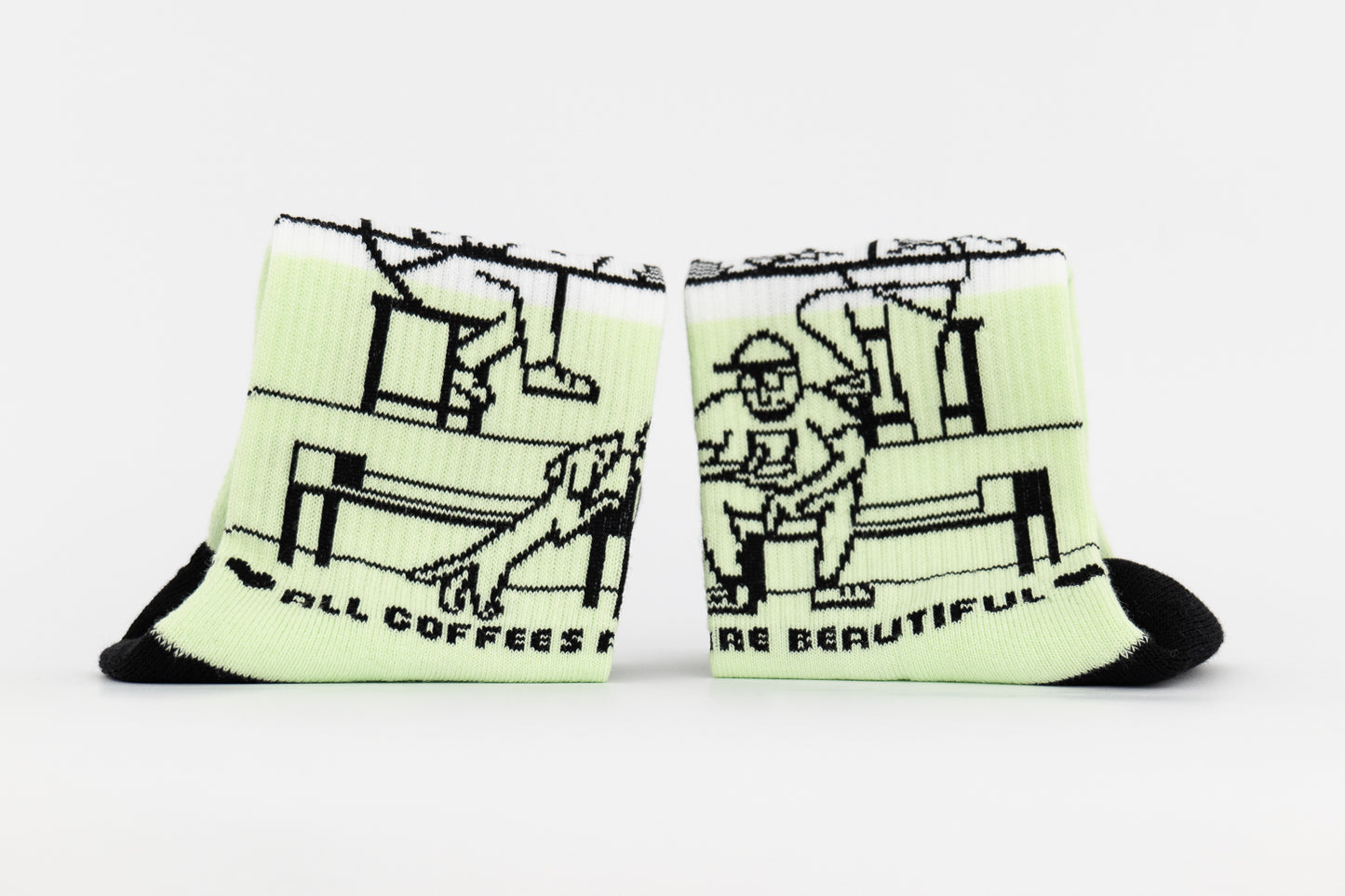 Socken Drip Roasters x DillySocks