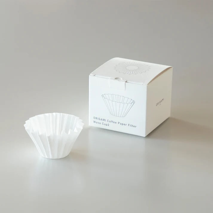 Origami Wave Paper Filters
